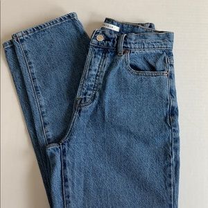 Pacsun High Rise Straight Jeans (Color: “Joplin”)